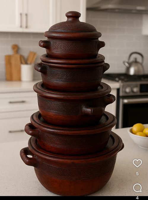 clay pots