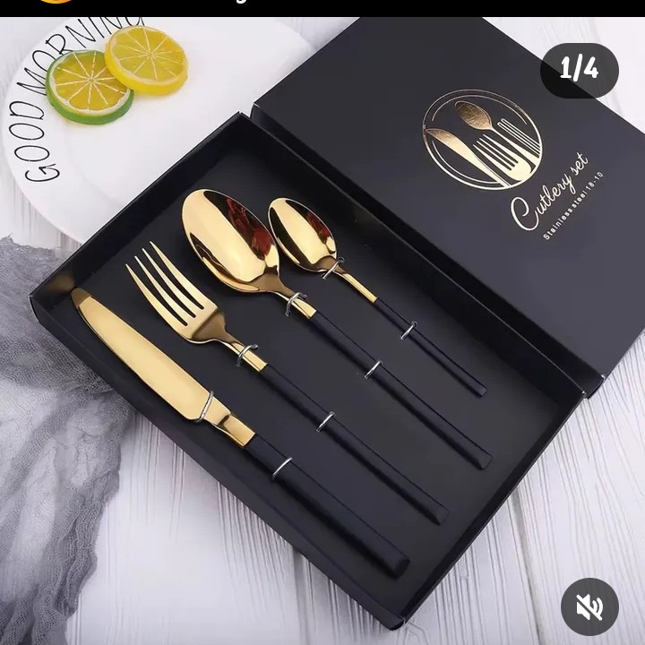 executive boxed cutlery